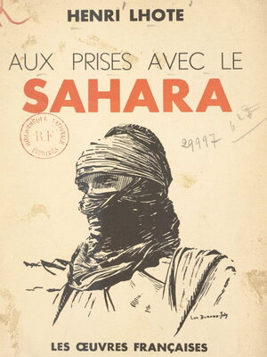 cover image of Aux prises avec le Sahara